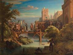 Prise de Jargeau, le 15 juin 1429 (Théodore Caruelle d'Aligny) - Muzeo.com