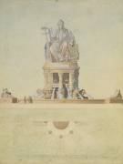 Project for the monument destined for the Place de l'Europe (Antoine Etex) - Muzeo.com