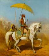 Randjiit Sing Baadour, roi de Lahore (Alfred Dedreux) - Muzeo.com