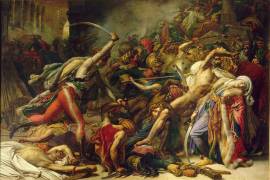 Révolte du Caire le 21 octobre 1798 (Anne-Louis Girodet) - Muzeo.com