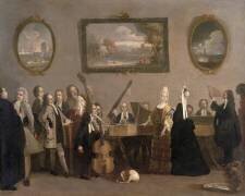 Rehearsal of an Opera (Marco Ricci) - Muzeo.com