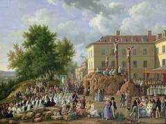 Religious Procession to Mont Valerien (French School) - Muzeo.com
