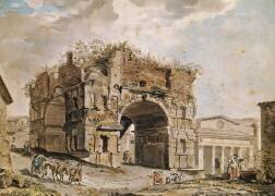 Roman Ruins (Hubert Robert) - Muzeo.com