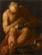Saint Jérôme (Francesco Longhi) - Muzeo.com