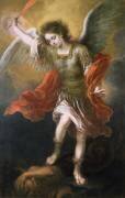 Saint Michael banishes the devil to the abyss (Bartolomé Esteban Murillo) - Muzeo.com