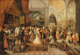 Salomon au trésor du temple (Frans Francken the Younger) - Muzeo.com