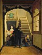Scene from the Youth of Blaise Pascal (Louis Hector Leroux) - Muzeo.com