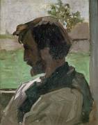 Self Portrait at Saint-Saveur (Frédéric Bazille) - Muzeo.com