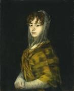 Senora Sabasa Garcia (Francisco de Goya) - Muzeo.com