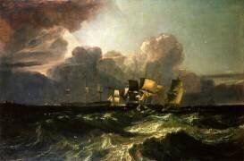 Ships Bearing up for Anchorage (Joseph Mallord William Turner) - Muzeo.com