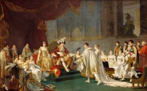 Signature du contrat de mariage du prince Jérôme Bonaparte et de Frédérique-Catherine de Wurtemberg (Jean-Baptiste Regnault) - Muzeo.com