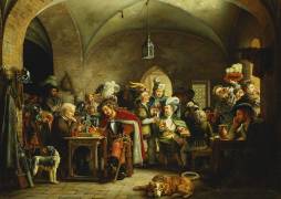 Soldiers in the Keep of a Castle (Martinus Rorbye) - Muzeo.com
