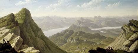 South Western View from Ben Lomond (John Knox) - Muzeo.com