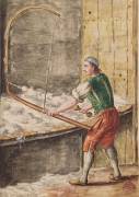 Spinning Cotton (Jan van Grevenbroeck) - Muzeo.com