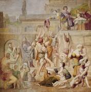 St. Cecilia Distributing Alms (Domenichino) - Muzeo.com