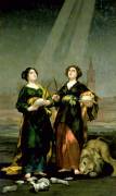 St. Justina and St. Rufina (Francisco de Goya) - Muzeo.com