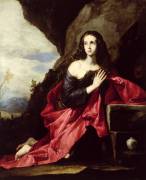 St Mary Magdalene or Saint Thais in the desert (Jusepe de Ribera) - Muzeo.com