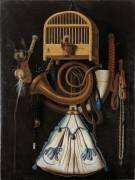 Still Life with Hunting Gear (Anthonie Leemans) - Muzeo.com