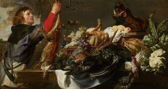 Still Life with Huntsman (Frans Snyders) - Muzeo.com