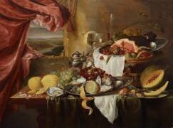 Stillleben mit Landschaft (Laurens Craen) - Muzeo.com