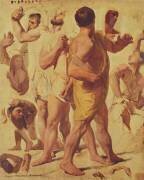 Studies for the 'Martyrdom of Saint Symphorian' (Jean-Auguste-Dominique Ingres) - Muzeo.com
