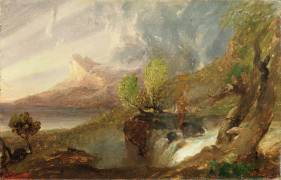 Study for a Wild Scene (Thomas Cole) - Muzeo.com