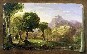 Study for Dream of Arcadia (Thomas Cole) - Muzeo.com