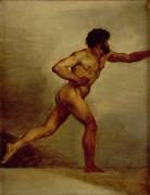 Study of a man (Théodore Géricault) - Muzeo.com