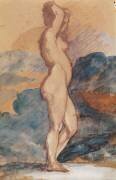 Study of a Nude Woman (Théodore Géricault) - Muzeo.com