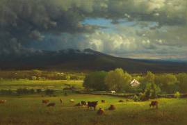 Sunset on the River (George Inness) - Muzeo.com