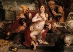 Suzanne et les vieillards (Hendrick Goltzius) - Muzeo.com