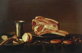 Table Piece with Chop (Floris van Schooten) - Muzeo.com