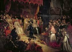 The Abdication of Charles V (Louis Gallait) - Muzeo.com