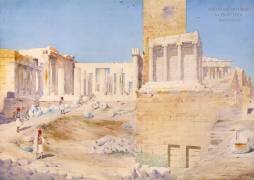 The Acropolis at Athens (Gustave Bourgerel) - Muzeo.com