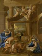 The Adoration of the Shepherds (Nicolas Poussin) - Muzeo.com