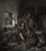 The Alchemist (Cornelis Pietersz Bega) - Muzeo.com