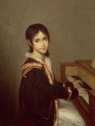 The Artist's Daughter at the Piano (Domingos Antonio de Sequeira) - Muzeo.com