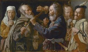 The Beggars' Brawl (Georges de La Tour) - Muzeo.com