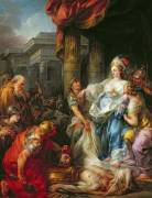 The Beheading of Cyrus II (Jean-Simon Berthélemy) - Muzeo.com
