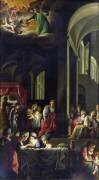 The Birth of the Virgin (Carlo Saraceni) - Muzeo.com