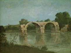The Bridge at Ambrussum (Gustave Courbet) - Muzeo.com