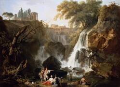 The Cascade at Tivoli (Joseph Vernet) - Muzeo.com
