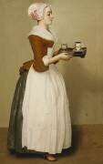 The Chocolate Girl (Jean-Etienne Liotard) - Muzeo.com