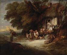 The Cottage Door (Thomas Gainsborough) - Muzeo.com