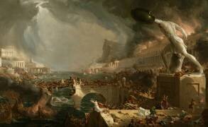 The Course of Empire: Destruction (Thomas Cole) - Muzeo.com