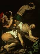 The Crucifixion of St. Peter (Caravaggio) - Muzeo.com