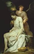 The dead Christ supported by an angel (Alonso Cano) - Muzeo.com