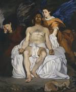 The Dead Christ with Angels (Edouard Manet) - Muzeo.com