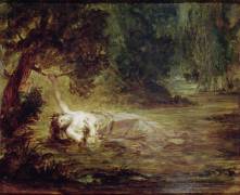 The Death of Ophelia (Eugène Delacroix) - Muzeo.com
