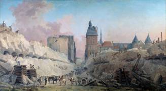 The demolition of the houses of the Pont au Change in 1788 (Hubert Robert) - Muzeo.com
